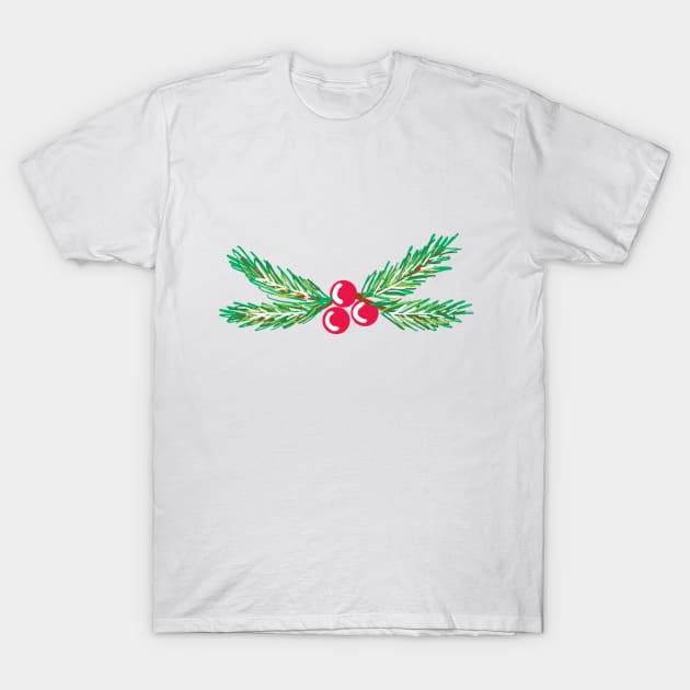 Christmas decor T-Shirt by Haleys Hand